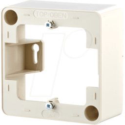 METZ CONNECT BTR 130829-01-I - Marco superficial 85x85 mm blanco perla RAL1013