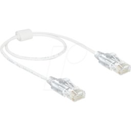 DELOCK 83780 - Cable RJ45 Cat.6 UTP slim 0,5 m