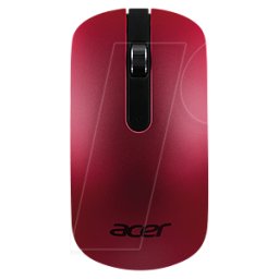 ACER MCE1100Q - Ratón (ratón), radio, rojo