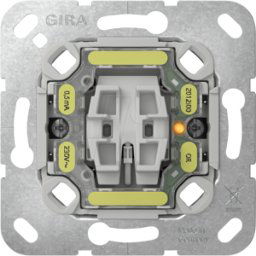 GIRA 3116 00 - Interruptor de control basculante 10 AX 250 V~ con LED naranja