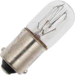 SCHIEFER LIGHTING SCHI 92894300 - BA9s T10x28 240 V 10 mA 2.4W CC-5a 2 Khrs transparente