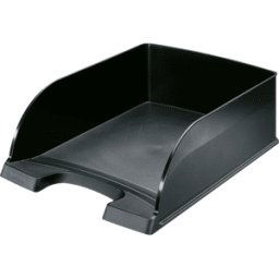 LEITZ 52330095 - Papelera Leitz Plus, Jumbo, negro