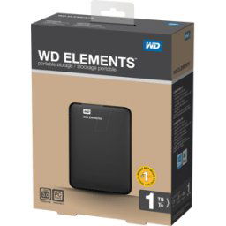 WESTERN DIGITAL WDBUZG0010BBK - WD Elementos portátiles 1TB