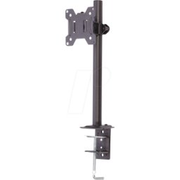 LINDY 40656 - Soporte para monitor, 1 pantalla, 106 mm, montaje en mesa