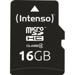 INTENSO MSDHC16G - Tarjeta de memoria MicroSDHC 16GB, Intenso
