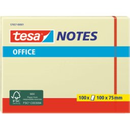 TESA 57657 - Notas adhesivas, 100 x 75mm, 100 hojas