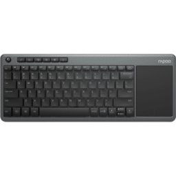 RAPOO K2600 GR - Teclado inalámbrico, USB, touchpad, gris