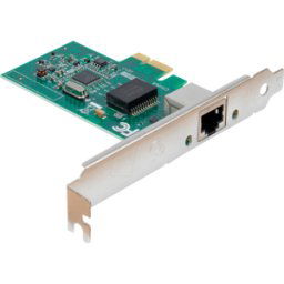 INTER-TECH IT77773003 - Tarjeta de red, PCI Express, Gigabit Ethernet, 1 RJ45