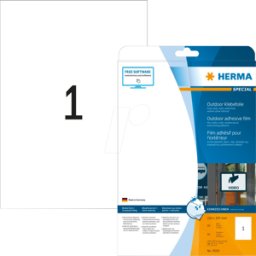 HERMA 9500 - Etiquetas de lámina, resistentes a la intemperie, 210 x 2