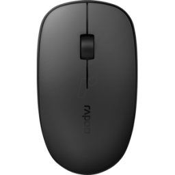 RAPOO M200 SW - Ratón (Ratón), Bluetooth/Wireless, Negro
