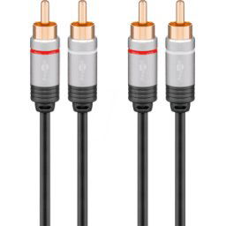 GOOBAY 77397 - Cable de conexión audio RCA estéreo