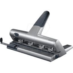 LEITZ 51140084 - Perforador múltiple, hasta 30 hojas, AKTO, plateado