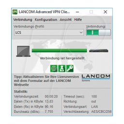 LANCOM SYSTEMS LANCOM VPN CL25W - LANCOM avanzado cliente VPN 25Lic GANA