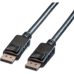 ROLINE 11045601 - DisplayPort 1,2 cable, 4K 60 Hz, 1,0 m..
