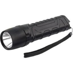 ANSMANN ANS M900P - Linterna LED M900P, 930 lm, negra, 4x AA (Mignon)