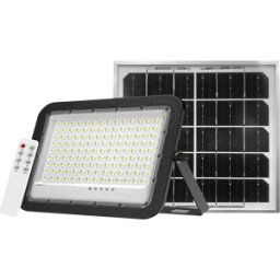 ENOVALITE ELED SO400103 - Foco LED, solar con batería, 300 W, 3800 lm, 6500 K, IP65