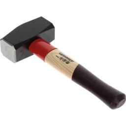 GEDORE WERKZEUG GEDO 620 H-2000 - Mazo ROTBAND-PLUS con mango de nogal americano, 2000 g