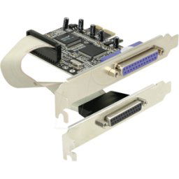 DELOCK 89125 - Tarjeta PCIe x1 > 2x paralelo