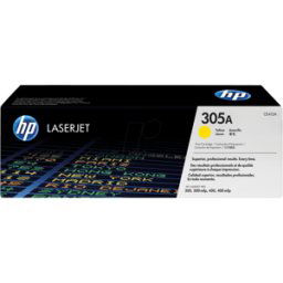 HEWLETT PACKARD TONER CE412A - Tóner HP, amarillo, 305A, original