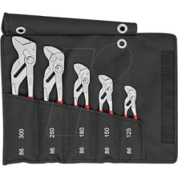 KNIPEX KN 00 19 55 S4 - Juego de herramientas, alicates, 5 piezas