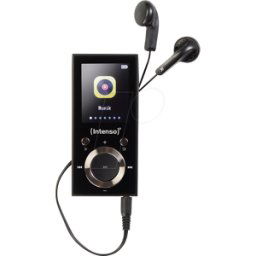 INTENSO 3717470 - Reproductor de vídeo MP3, 16 GB, Video Scooter, negro