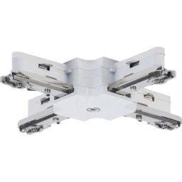 PAULMANN PLM 97687 - Conector URAIL pieza X, 104x104 mm, máximo 1.000 W, blanc