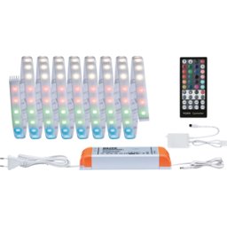 PAULMANN PLM 70529 - Tira de LED MaxLED 1000 juego de bases, 3 m, RGBW, IP44