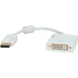 ROLINE 12033136 - Adaptador DisplayPort, conector DP a conector hembra DVI