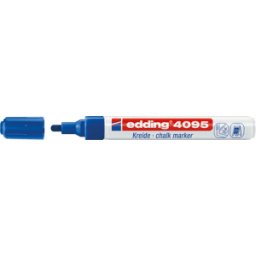 EDDING 4095BL - Marcador de tiza, 2-3 mm, azul