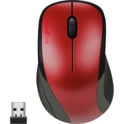 SPEEDLINK SL-630011-RD - Ratón (ratón), radio, rojo