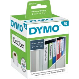 DYMO LW 99019 - Etiquetas DYMO para LabelWriter, 59x190mm