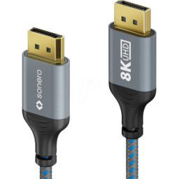 SONERO SON SPC-DP110-10 - DisplayPort cable, 8K 60 Hz, 1.0 m