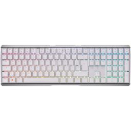CHERRY G80-3872LYADE-0 - Teclado para juegos, radio, RGB, MX RED, blanco, ES