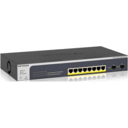 NETGEAR GS510TPP - Switch, 8 puertos, Gigabit Ethernet, PoE