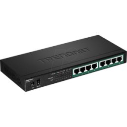 TRENDNET TRN TPE-TG83 - Switch, 8 puertos, Gigabit Ethernet, PoE+