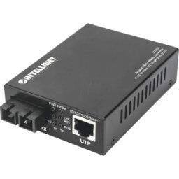 INTELLINET INT 508209 - Conversor de medios, Gigabit Ethernet, SC, modo único