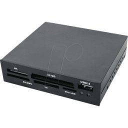 LOGILINK CR0012 - Lector de tarjetas, interno, 3,5'', USB 2.0, todo en uno
