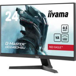 IIYAMA IIY GC2480HSUB1 - Monitor curvo de 60cm, 1080p, altavoces, USB