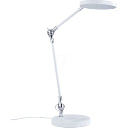 PAULMANN PLM 79884 - Lámpara LED de escritorio, Numis con compresor QI, blanca