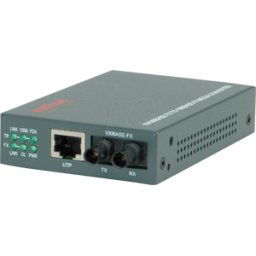 ROLINE 21131070 - Convertidor de medios, Fast Ethernet, ST