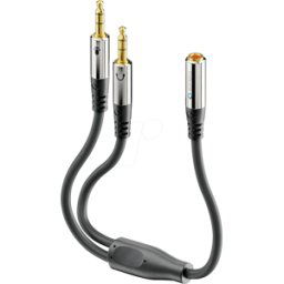 SONERO SON ACA002 - 2x 3,5mm a 3,5mm cable adaptador de audio 0,2 m..