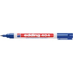 EDDING 404BL - Marcador permanente, 0,75 mm, azul