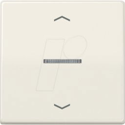 JUNG JG AS101KO5P - Interruptor basculante, simple, blanco alpino, conductor de luz,