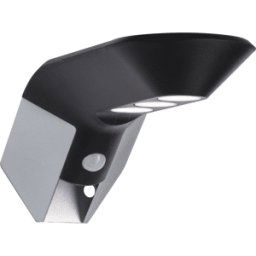PAULMANN PLM 94250 - Luz solar DEL LED, luz de la pared, antracita, IP44, detector de