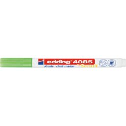 EDDING 4085NGN - Marcador de tiza, 1-2 mm, verde neón