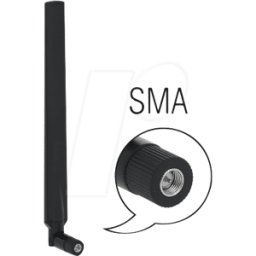 DELOCK 12635 - Conector SMA de antena LTE, omnidireccional, articulación