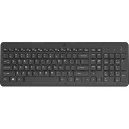 HEWLETT PACKARD HP 805T1AA - Teclado inalámbrico, USB, negro, diseño: DE