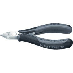 KNIPEX KN 77 32 115 ESD - Alicates de corte diagonal ESD, en punta, 115 mm, bisel peque&nt