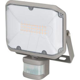 BRENNENSTUHL BRE 1178020901 - Foco LED al 2050, 20 W, 2080 lm, 3000 K, sensor de movimiento