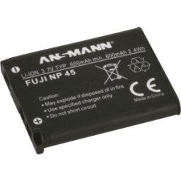 ANSMANN ANS 1400-0036 - Batería, cámara digital, compatible, 650 mAh, Fuji